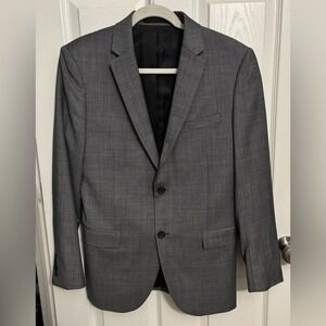Theory | Slim Fit XLYO NP Suit‎ Jacket Sports Coat Blazer Wool Gray Sz 40R